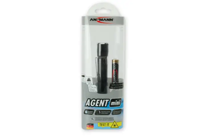 Ansmann Agent Mini 1AA 50 Lumens LED Flashlight - view 2